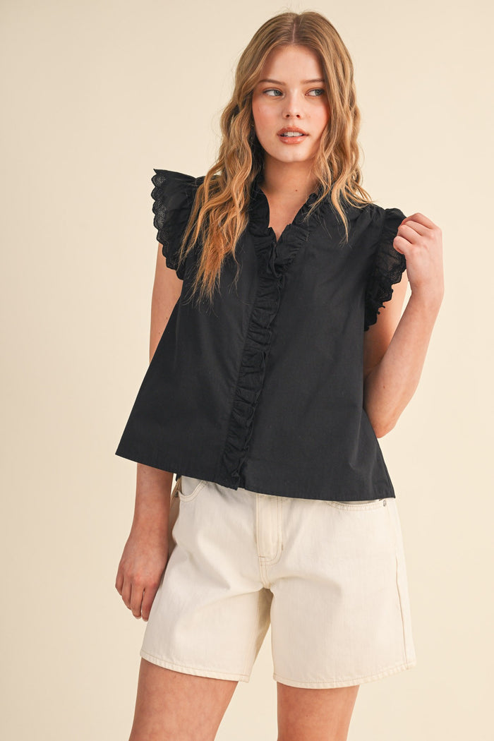 Lacey Blouse (black)
