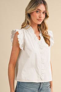 Lacey Blouse (ivory)