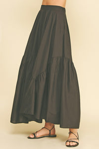 The Wells Maxi Skirt (black) - GEORGE-MARY'S