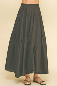 The Wells Maxi Skirt (black) - GEORGE-MARY'S