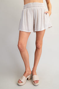 Charleston Gauze Shorts (natural) - GEORGE-MARY'S
