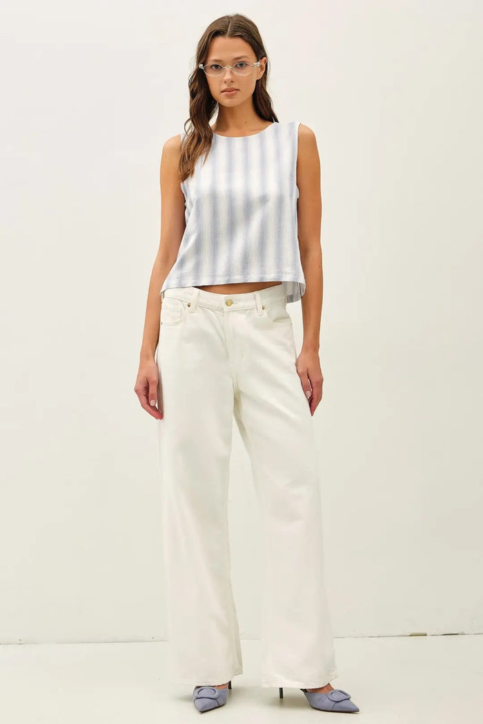 St. Pete Striped Ombre Top - GEORGE-MARY'S