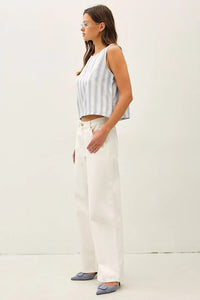 St. Pete Striped Ombre Top - GEORGE-MARY'S
