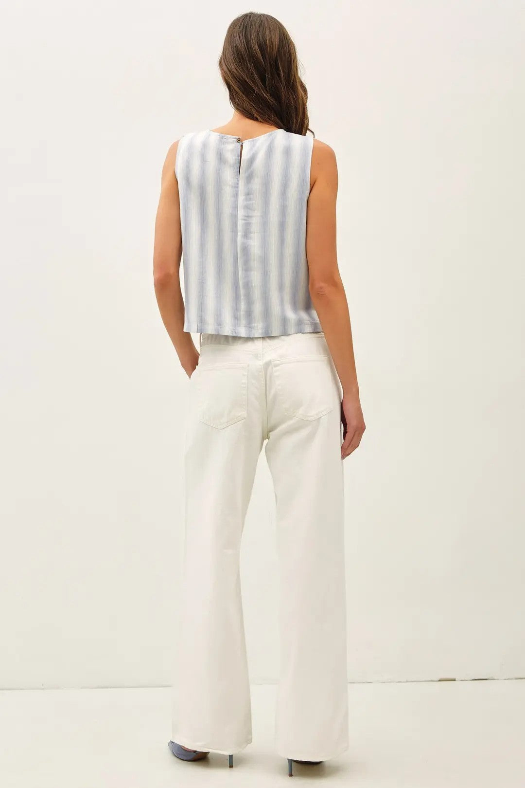 St. Pete Striped Ombre Top - GEORGE-MARY'S