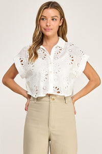 Rudy Eyelet Top