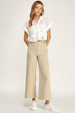 Rudy Eyelet Top