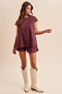 Swing Maroon Gameday Top