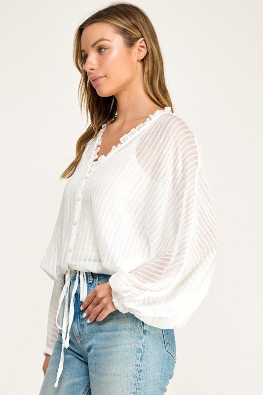Mera Ruffled Blouse