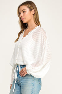 Mera Ruffled Blouse