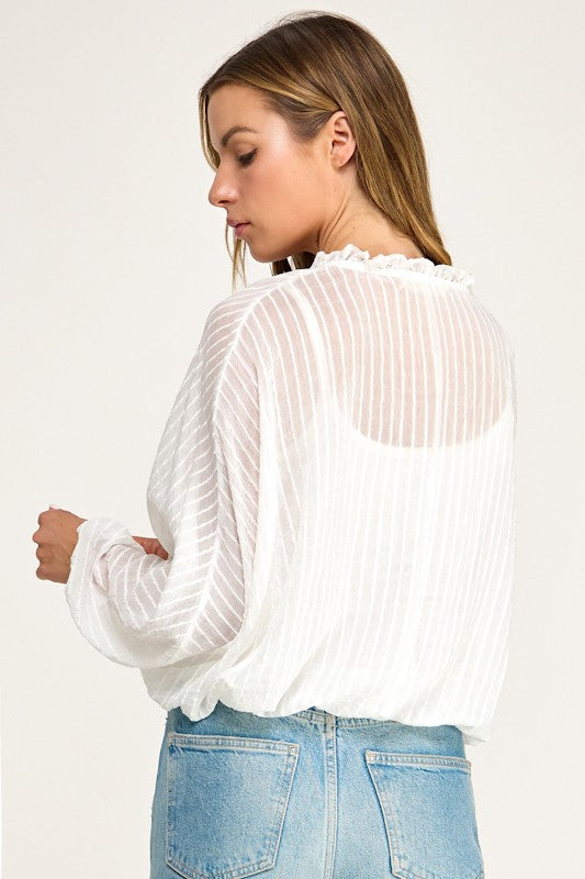 Mera Ruffled Blouse