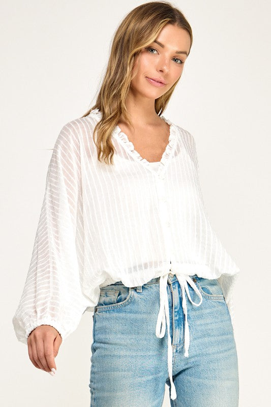 Mera Ruffled Blouse