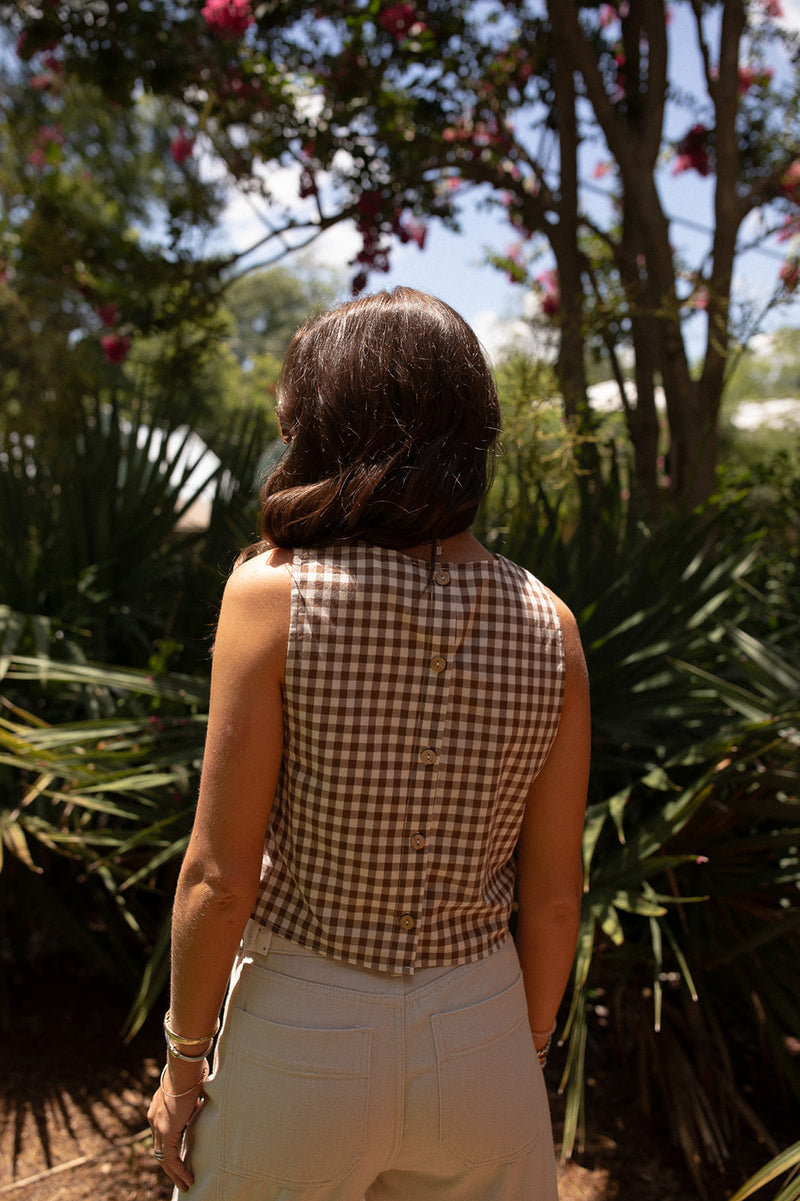 Gingham Tank