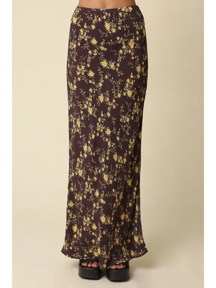 Ames Floral Maxi Skirt