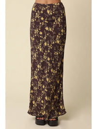 Ames Floral Maxi Skirt