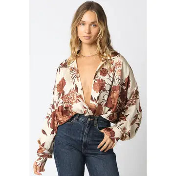 Harvest Surplice Bodysuit