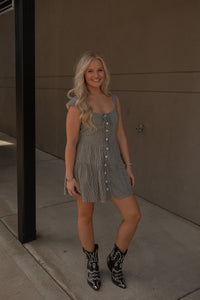 Gingham Mini Dress