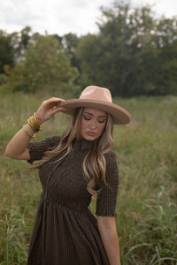 Gingham Maxi Dress