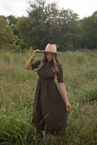 Gingham Maxi Dress