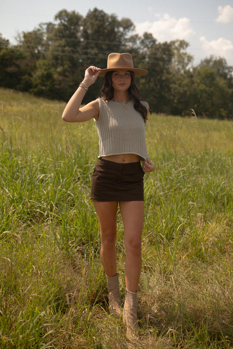 Charlie Crochet Vest