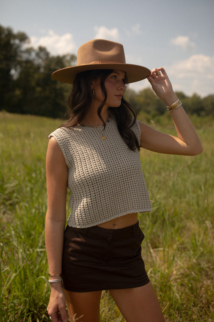 Charlie Crochet Vest