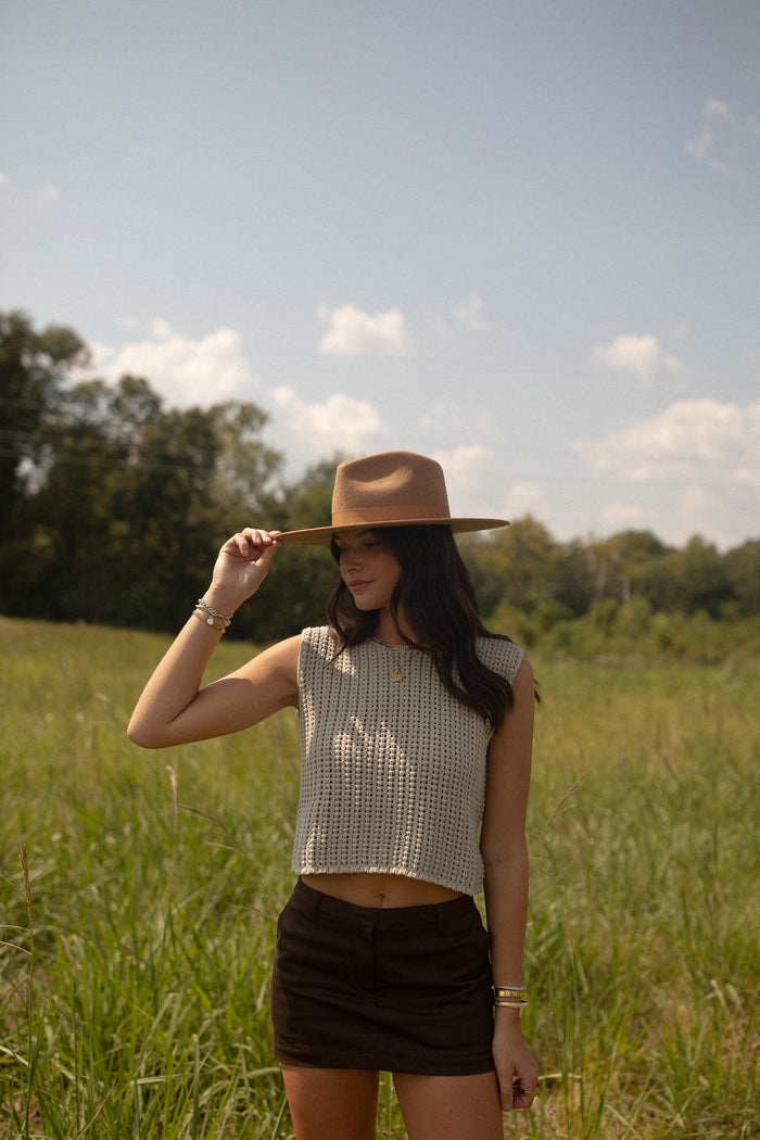 Charlie Crochet Vest
