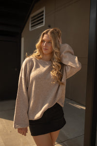 Homebody Sweater (taupe)