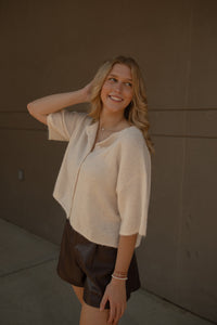 Louise Sweater Cardigan (cream)