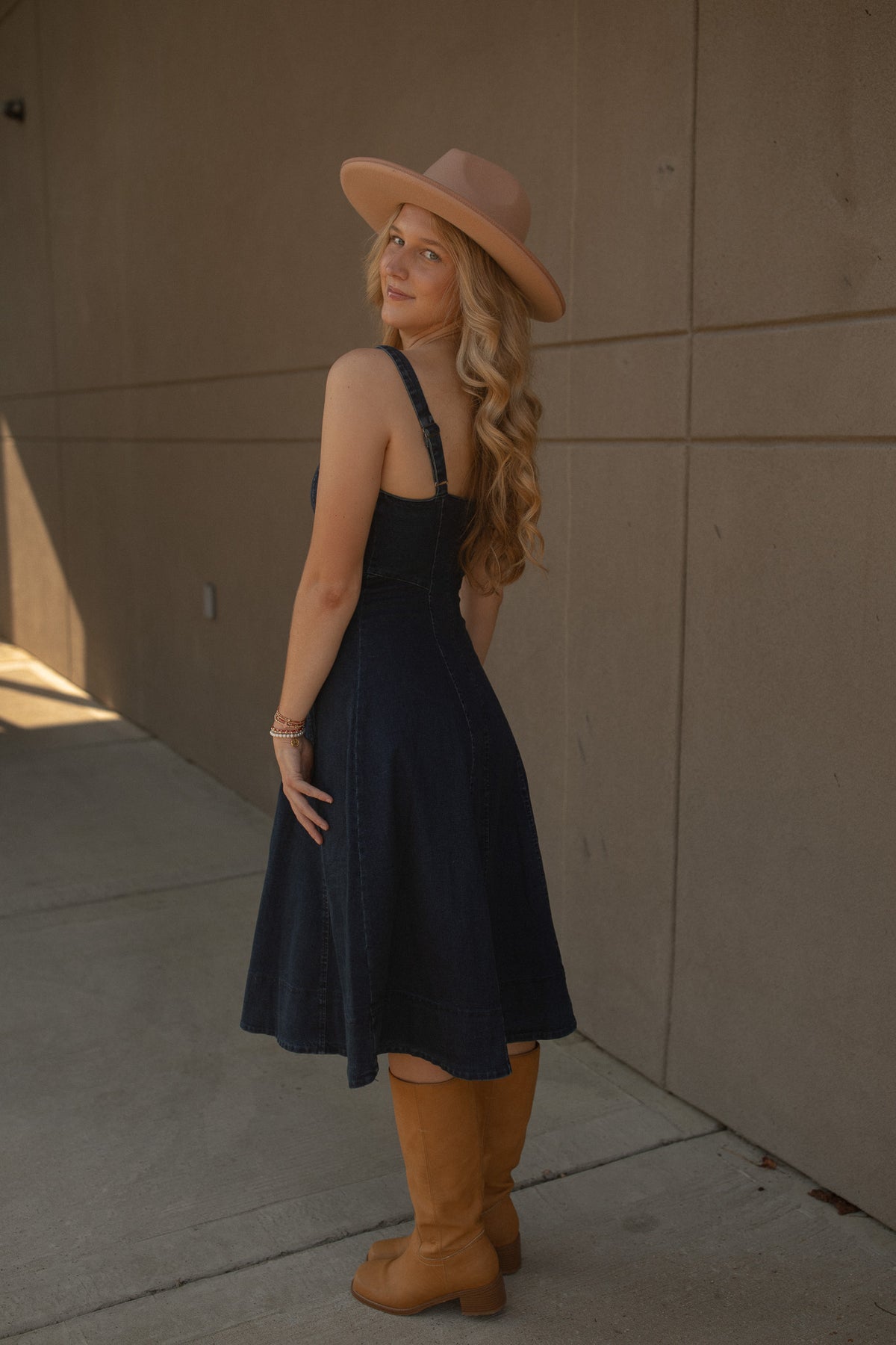 Franklin Denim Corset Dress
