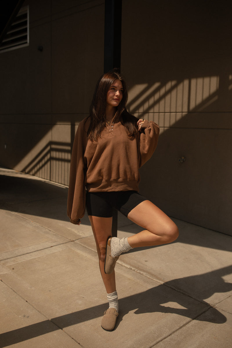 College Prep Sweatshirt (chestnut)