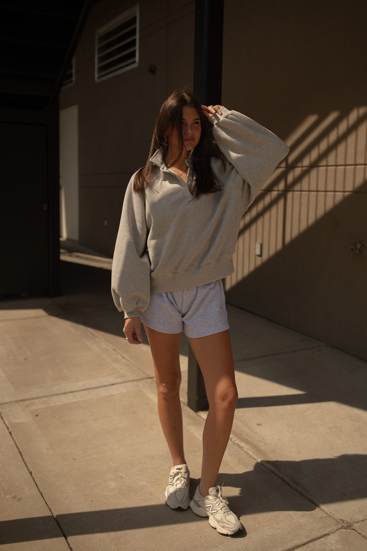College Prep Sweatshirt (heather grey)