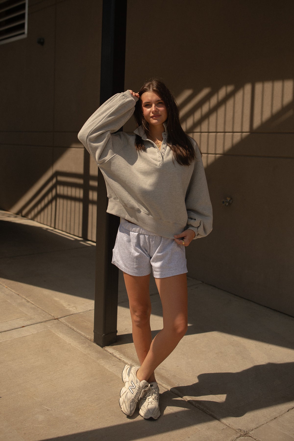 College Prep Sweatshirt (heather grey)