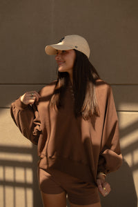 College Prep Sweatshirt (chocolate)