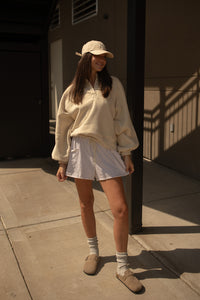 College Prep Sweatshirt (cream)