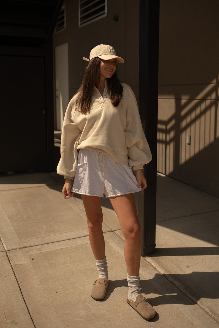 College Prep Sweatshirt (cream)