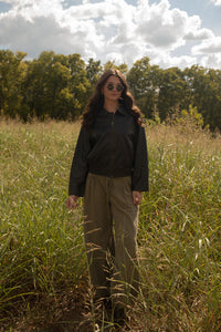The Pintuck Pants (olive)
