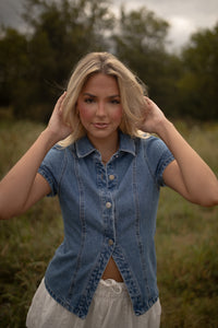 Mason Denim Top