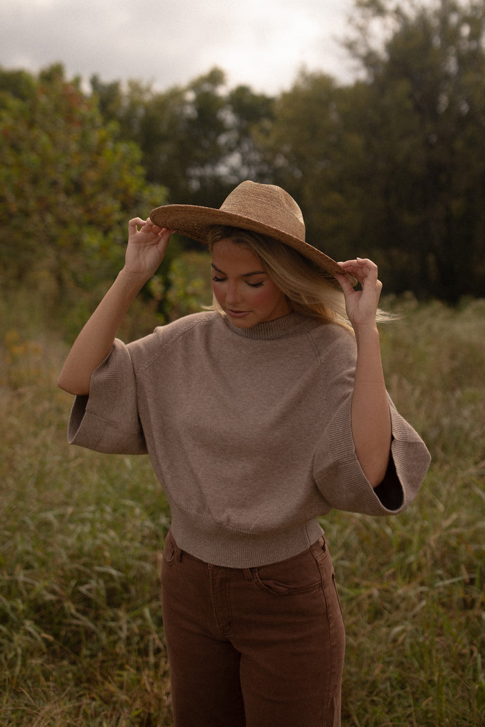 Rhodes Sweater (soft mocha)