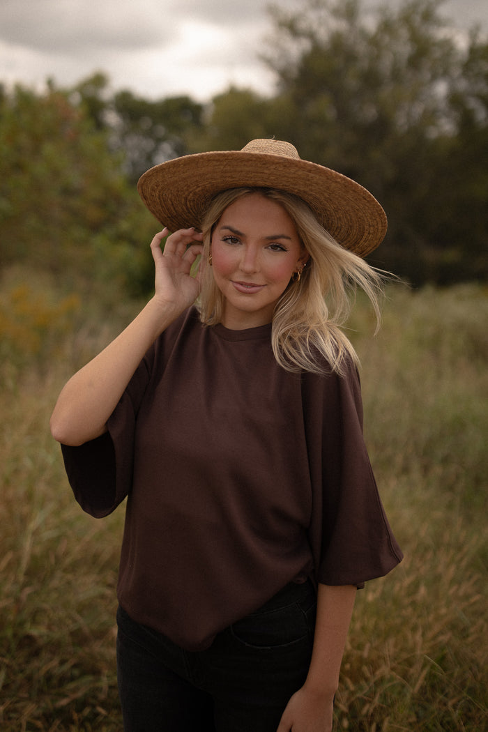 The Wells Top (brown)