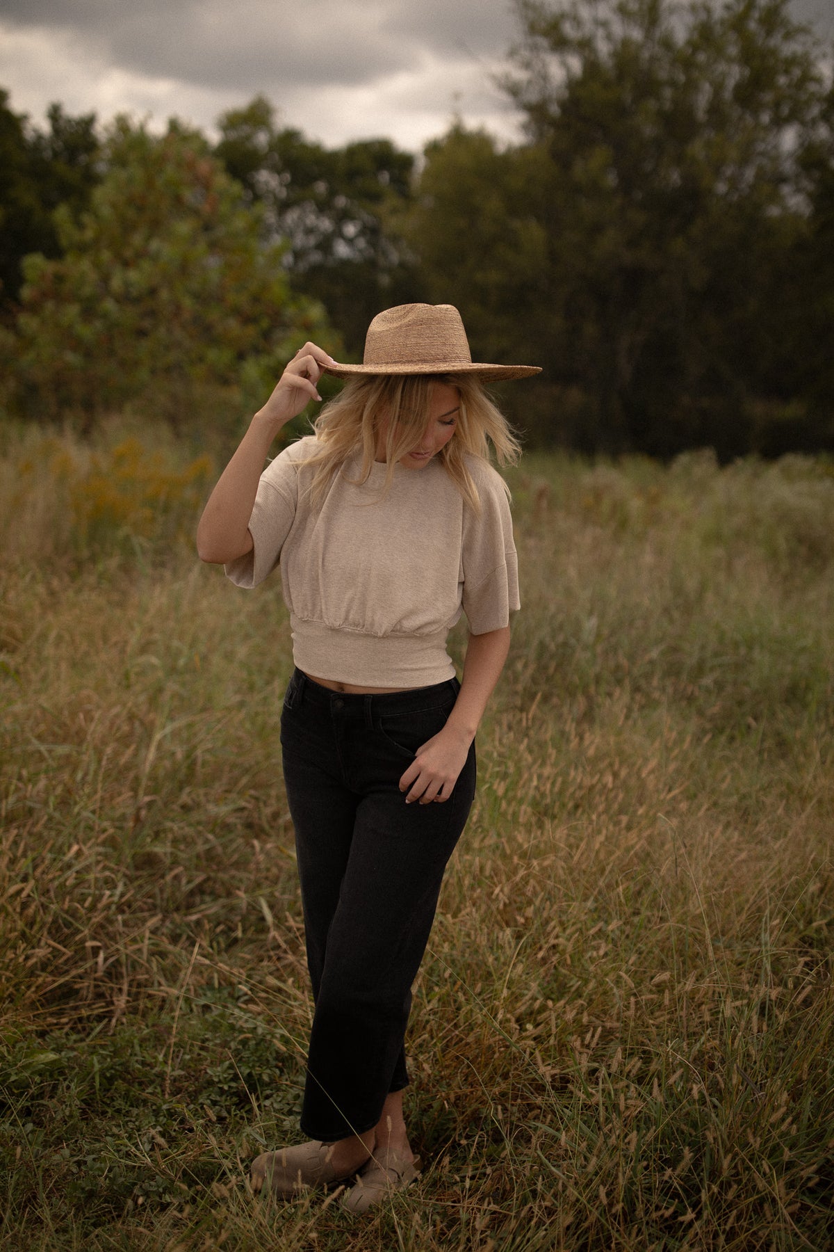 Molly Mockneck Top