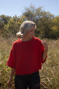 The Penny Cardigan (red)