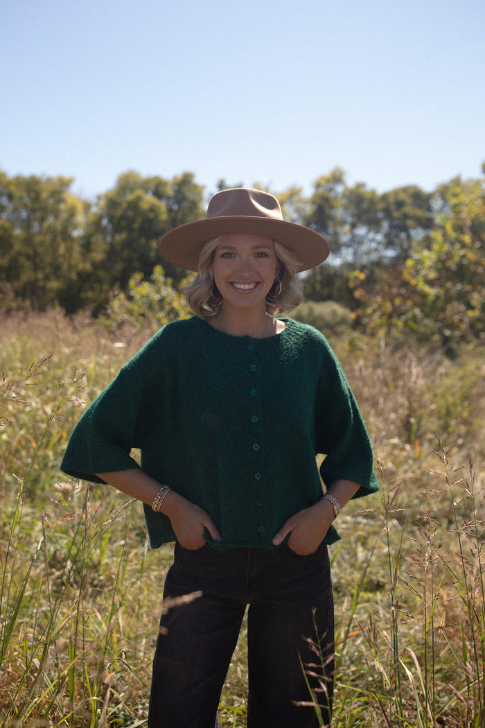 The Penny Cardigan (hunter)