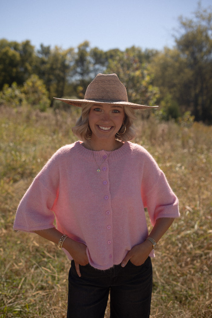 The Penny Cardigan (blush)
