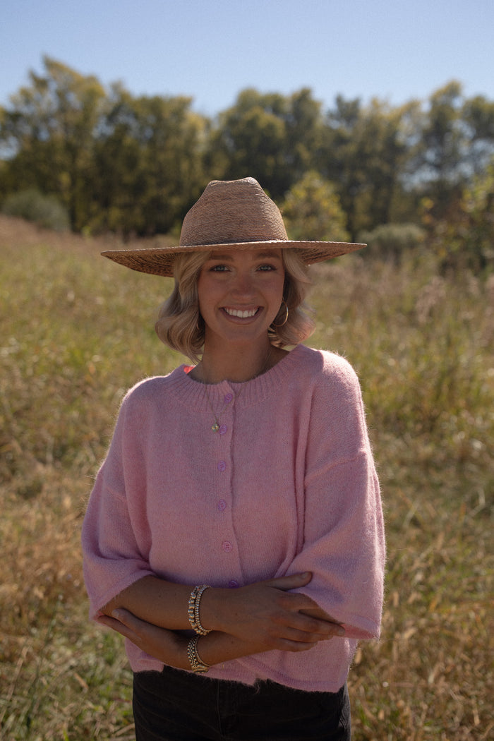 The Penny Cardigan (blush)