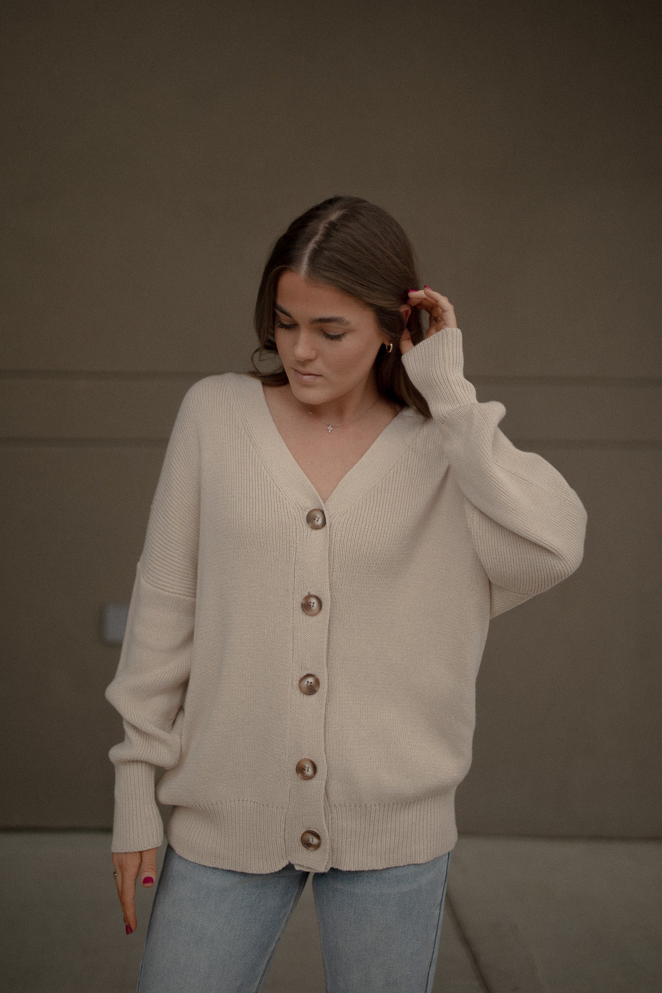 Prescott Cardigan (Cream)
