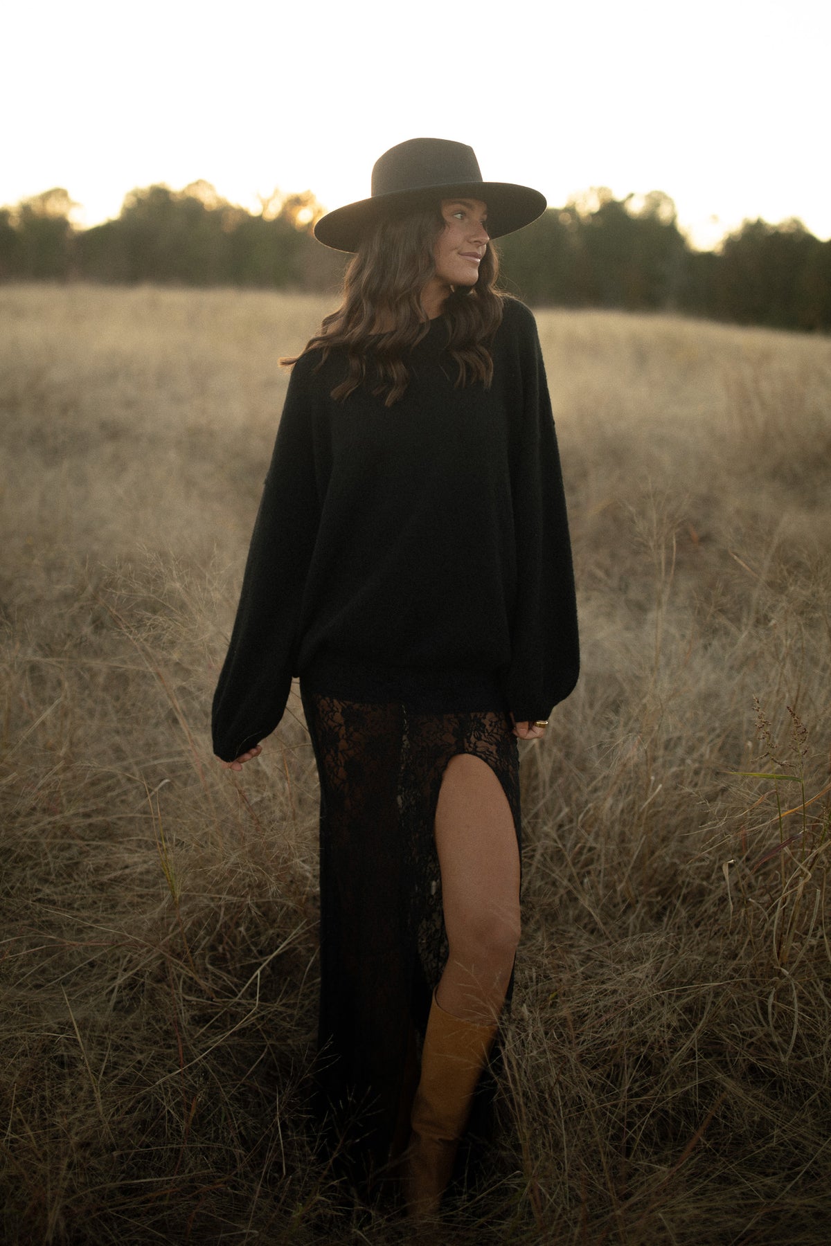 Mermaid Lace Maxi Skirt