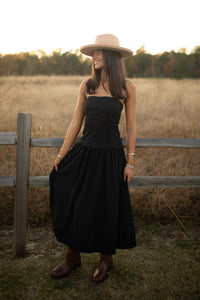 Cortney Corset Dress (black)