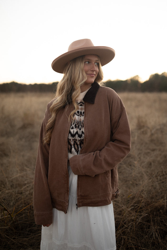 Cotswold Barn Jacket (dk brown)