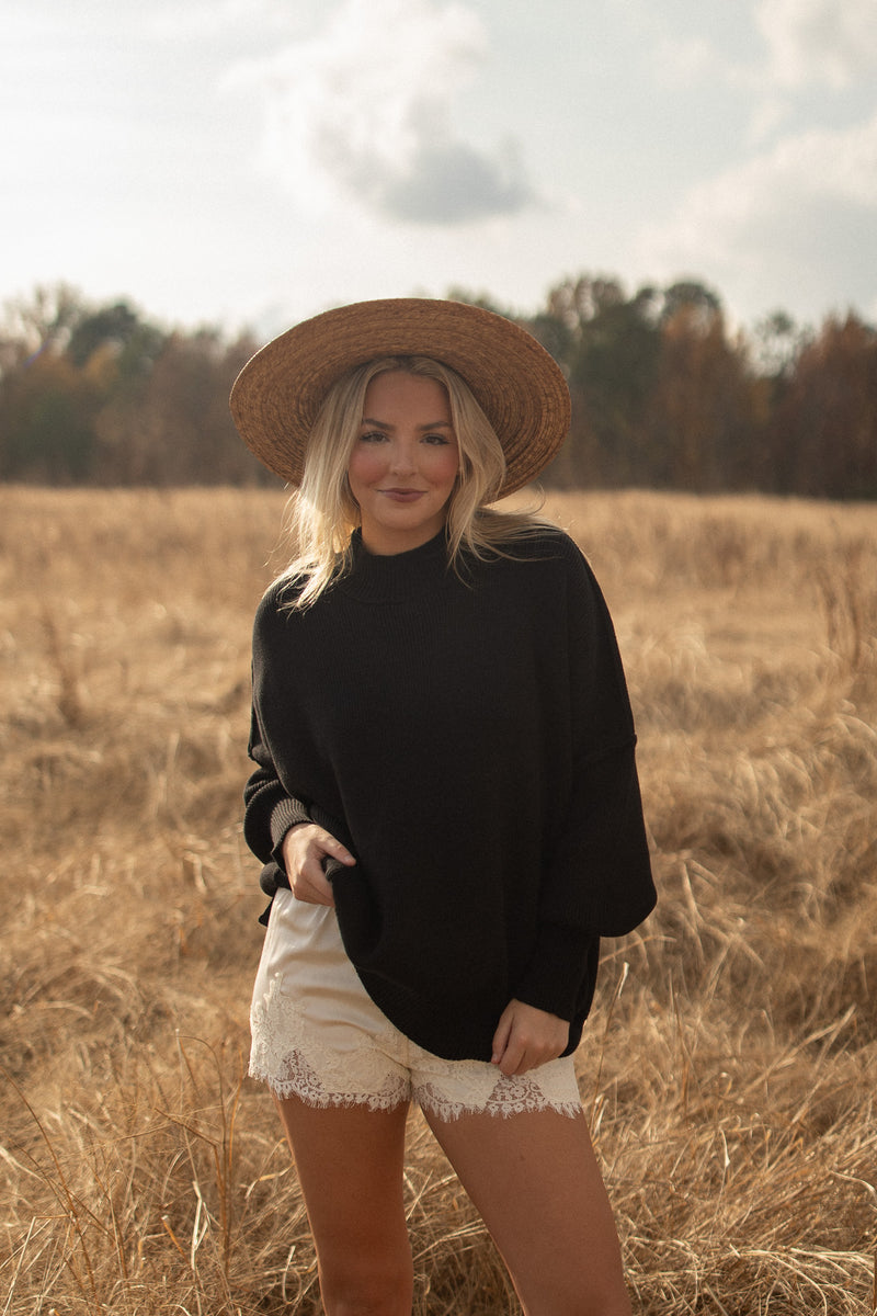 The Oliver Sweater (black)