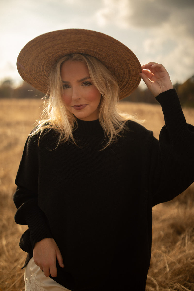 The Oliver Sweater (black)