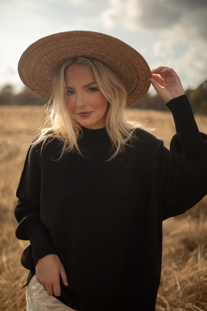 The Oliver Sweater (black)